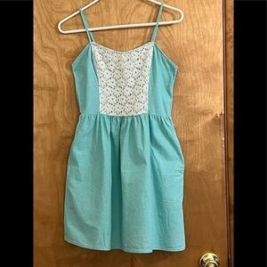 Mimi Chica Cotton Lace dress/tunic M